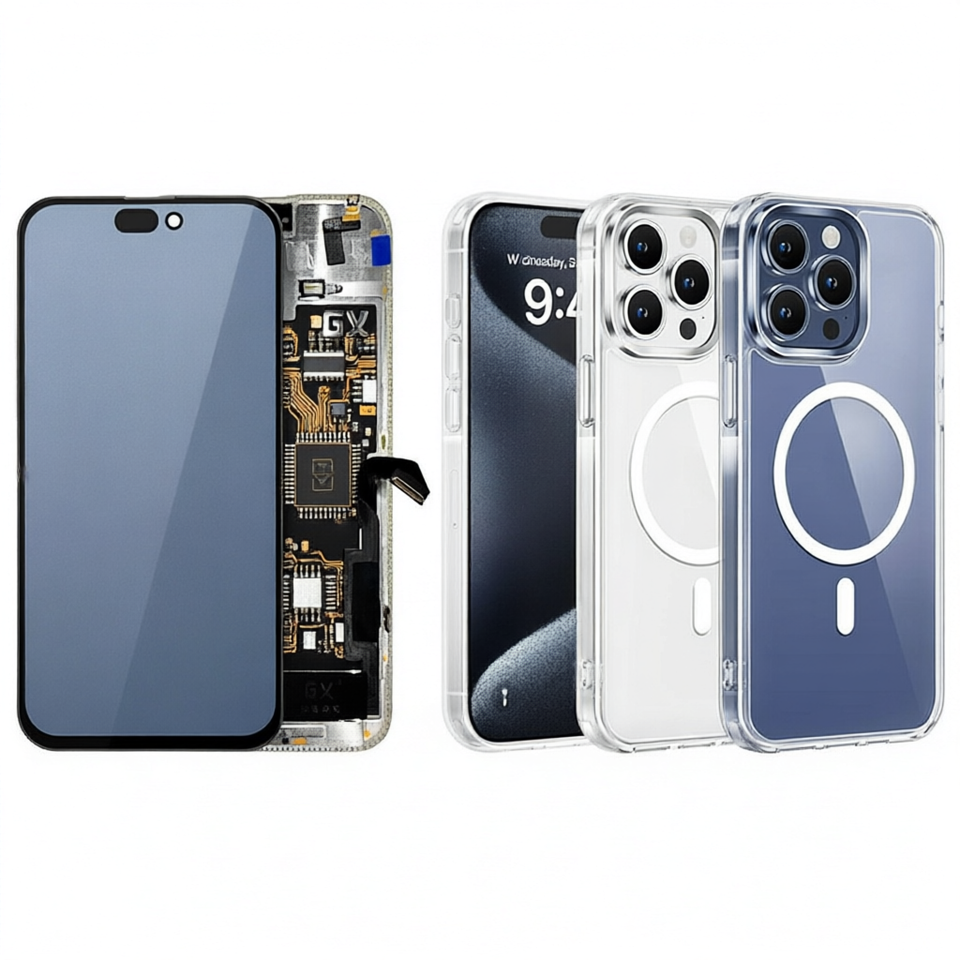 120HZ Soft OLED Screen With Moveable IC for iPhone 13/14/15/16/17 Pro ...