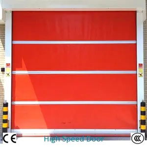 Full Automatic Industrial High Speed Fabric Rapid Rolling Shutter Doors