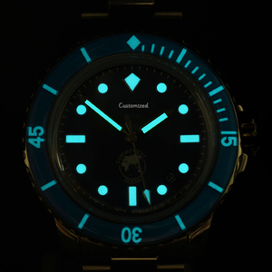 Reloj de Hombre de Acero Inoxidable con Zafiro, Luminoso, Automático, Mecánico, para Buceo - Product Image 4