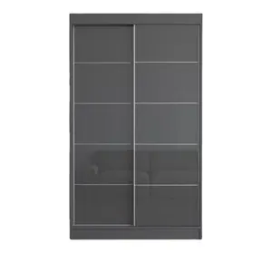 Modern design of wardrobe, wardrobe with large space to storage, the front of door is made of glass