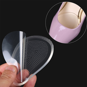 Melenlt Transparent Gel Half Insole -Soft Forefoot Cushion Pads for High <strong>Heels</strong>, <strong>Heel</strong> <strong>Support</strong> &amp; Pain Relief - Product Image 3