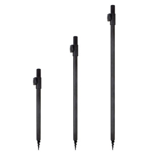 50-100cm aleación de aluminio <span class=keywords><strong>2</strong></span> piezas palos de Banco de punto en espiral caña de pescar ajustable vaina de liberación rápida - Product Image 1