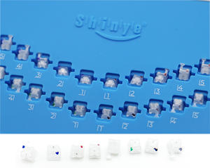 치과 교정 금속 자가 결찰 브래킷 하이 퀄리티 수동 자가 결찰 교정기 - Product Image 5