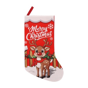 New Digitally Printed Cloth <strong>Christmas</strong> <strong>Stockings</strong> Gift Bags Children <strong>Candy</strong> Bags With Merry <strong>Christmas</strong> Cartoon Tree Ornament - Product Image 5