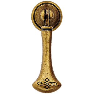 จี้เฟอร์นิเจอร์ '21009' 28x58มม.-ดอกไม้ - Product Image 1