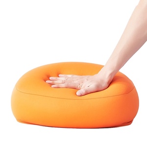 Bambus tragbare Runde Schreibtisch Laptop Kissen Tisch Laptop Kissen Schreibtisch Notebook Stand Tablett mit Kissen Kissen - Product Image 4