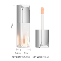 Huile de brillant à lèvres de maquillage personnalisée en gros miroitant et lèvres brillantes hydratant durable changement de couleur brillant à lèvres usine de marque privée