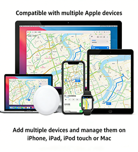 Localisateur intelligent anti-perte pour bagages, clés et animaux de compagnie, compatible iOS et Android, personnalisable et coloré, pour chiens et chats - Vente chaude - Product Image 4