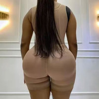 Faja BBL de Alta Compresión Etapa 2 y 3 Moldeadora de Cuerpo Levanta Glúteos con Control de Abdomen Postoperatoria Fajas Colombianas para Mujer
