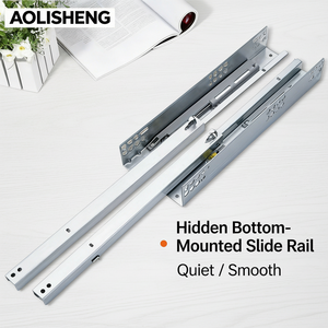 AOLISHENG תפס סגירה רכה נסתרת למגירה סִגְנוֹן חומרה לארון - Product Image 5