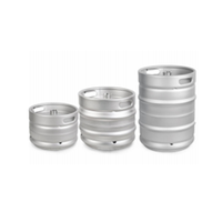 Tonneau à bière en acier inoxydable, fût de boisson, pour fête, vente en gros, aiisi, 304