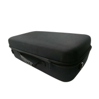 Ensemble cadeau de luxe pour cafetière et théière portable HD personnalisée, étui rigide EVA 50x29x16CM noir