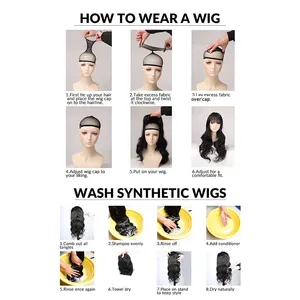 Parrucca Afro Lunga e Riccia Realistica per Donne Europee e Americane, Vendita Calda su TEMU per E-commerce Transfrontaliero - Product Image 5