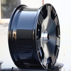 Jantes forgées HTOR Luxury 21 22 23 pouces 5x112 Noir brillant avec face usinée, compatibles avec Maybach S680 S580 GLS 600 Classe <span class=keywords><strong>S</strong></span> W223 - Product Image 3