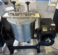 Mélangeur de chocolat 25 kg à double pierre, machine de raffinage de chocolat à pierres mouillées, broyeur de chocolat à pierres – Meilleures ventes