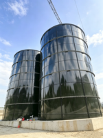 Réservoir d'eau anti-corrosion GLS pour lutte contre les incendies