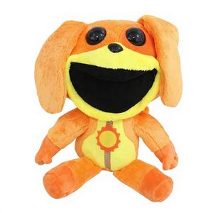 Peluche animalière FYQC Scary Smile avec chien orange et grande bouche - Remplissage en coton PP - Product Image 1
