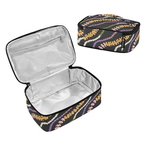 Hawaii Puakenikeni Customize Hot Food Travel Carry Cooler Bag Small Insulated Casserole Carrier Portable Thermal Lunch Bag - Product Image 2