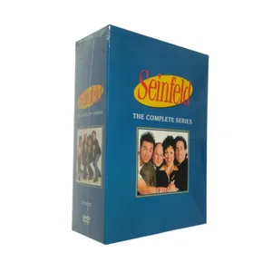 จัดส่งฟรี Shopify DVD MOVIES โชว์ทีวีภาพยนตร์ผู้ผลิตโรงงาน Seinfeld ซีรี่ส์ที่สมบูรณ์ 33 แผ่นดีวีดี