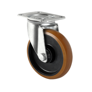 Ruota girevole serie N4B5 gomma resistente e materiale plastico - Product Image 1