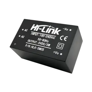 Hi-Link manufacturer 90-264V factory 5V 5W 1A AC DC isolated power supply module smart home HLK-5M05