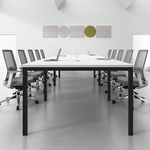 Mesa de Conferencia Rectangular Moderna para Oficina, Reuniones y Capacitación, Estable, de Alta Calidad, Venta Directa de Fábrica - Product Image 4