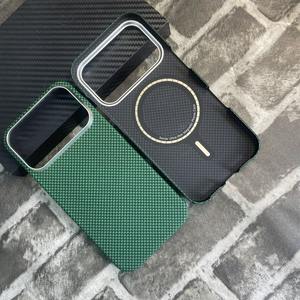 Coques de téléphone à anneau magnétique pour iPhone 17 Pro Max en matériau nanofibre, <span class=keywords><strong>anti</strong></span>-rayures, protection fine - Product Image 2