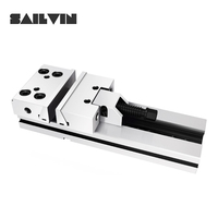 Étau de précision GT GT150A-I GT150B-I GT200 avec mors droits, étau modulaire GT pour centre d'usinage