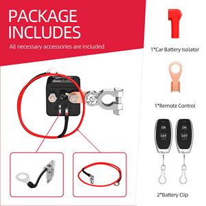 Daiertek 120A 200A 12VDC אלחוטי מפתח שלט רחוק להתחיל ממסר מתג רכב ממסר עבור רכב רכב משאית מנוע סירה - Product Image 4