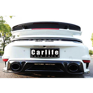 Kit de carrocería automotriz para <span class=keywords><strong>Porsche</strong></span> <span class=keywords><strong>Cayman</strong></span> 911 2019 + actualización turbos SD kit de carrocería parachoques delantero parachoques trasero faldones laterales - Product Image 6