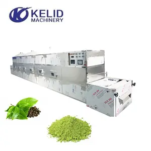 Herbs Microwave Dryer Drying Tunnel Machine for Rose Osmanthus Petals Lotus Leaves Honeysuckle