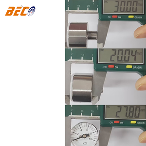 BECO 28mm bar Stainless Steel Manometer,<strong>pressure</strong> <strong>Gauge</strong> for Valve Positioner , <strong>Bourdon</strong> Tube <strong>Pressure</strong> <strong>Gauge</strong> - Product Image 5