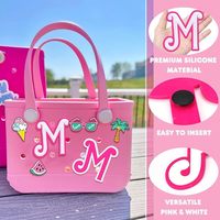 Breloques personnalisées avec logo, écologiques, imperméables, pour sacs de plage, accessoires en EVA pour sacs de plage