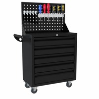 Chariot à outils mobile multi-tiroirs en acier, chariot de rangement roulant pour mécanicien, garage, entreprise d'entretien automobile