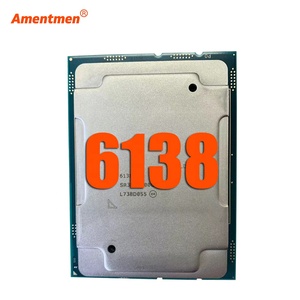 Cho Xeon Vàng 6138 Bộ vi xử lý máy chủ <span class=keywords><strong>CPU</strong></span> <span class=keywords><strong>20</strong></span> lõi 40 chủ đề 27.5m 125W Bộ nhớ Cache, 2.00 GHz cd8067303406100 sr3b5 secondhand - Product Image 1