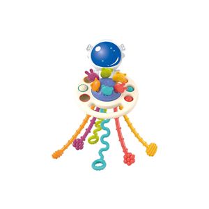 Juguete para Bebés, Sonajero Musical para la Dentición, Lala Le, Juguete de Plástico Suave para Agarrar con la Mano, Bola Manhattan C2 Sesele, Juguete para Jalar y Empujar - Product Image 4