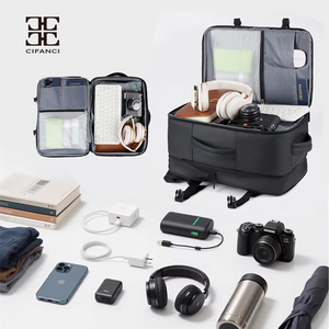 Mochila <span class=keywords><strong>de</strong></span> <span class=keywords><strong>Viaje</strong></span> <span class=keywords><strong>de</strong></span> Gran Capacidad <span class=keywords><strong>para</strong></span> <span class=keywords><strong>Hombre</strong></span>, Morral <span class=keywords><strong>de</strong></span> Negocios Impermeable con Almacenamiento en Capas <span class=keywords><strong>para</strong></span> Desplazamientos Diarios, Trabajo y Viajes <span class=keywords><strong>de</strong></span> una Noche - Product Image 4