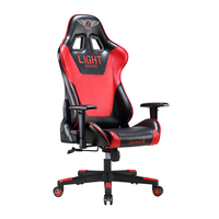 Chaise de jeu ergonomique haut de gamme, chaise relevable, cuir synthétique, inclinable à 180 degrés, pivotante à 360 degrés, couleur et logo personnalisables