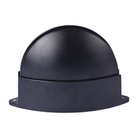 Lampe LED élégante et minimaliste pour rebord de fenêtre semi-circulaire avec couleur RGB, IP65, dimmable, contrôle Tuya/DMX512