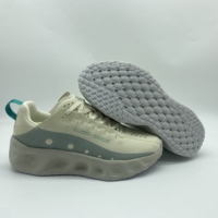 Chaussures de course décontractées pour hommes, dessus en microfibre suédée, lacets, semelle intermédiaire en EVA hautement élastique, confortables