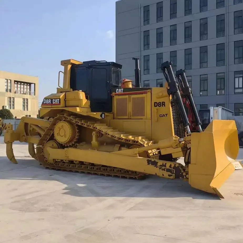 Used Caterpillar crawler bulldozer CAT D8R d8n dozer in good condition for sale