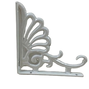 ชั้นวางของเหล็กทรงสามเหลี่ยมสำหรับตกแต่งสวน รุ่น Upper Deck ขนาด 170x240 มม. สีขาว/เทา/ดำ/เงิน/น้ำตาล ติดตั้งแบบขันสกรู - Product Image 4