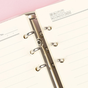 Custom Pu Leather <strong>Budget</strong> <strong>Binder</strong> Office Supplies With Buckle Notebook Planner Cover A5 <strong>Binder</strong> Ring Bound Planner - Product Image 3