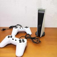 Nouvelle console de jeu TV GS5, boîte de jeu 8 bits avec 200 jeux classiques, sortie AV, station de jeu vidéo rétro GS5 avec deux manettes filaires