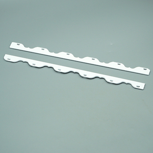 Bán buôn trồng màn trập phần màn trập kiểm soát phần cứng Hidden nghiêng que trang trí PVC mù kéo Rod với lỗ chính xác - Product Image 1