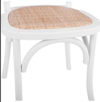 Chaise de salle à manger empilable en bois massif, artisanale, durable et luxueuse, modèle MC-II, pour usage hôtelier