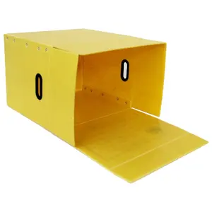 China hersteller wellpappe kunststoff stein platten box pp lieferant pick-up-behälter pp hohlblech kunststoff wellpappe-box