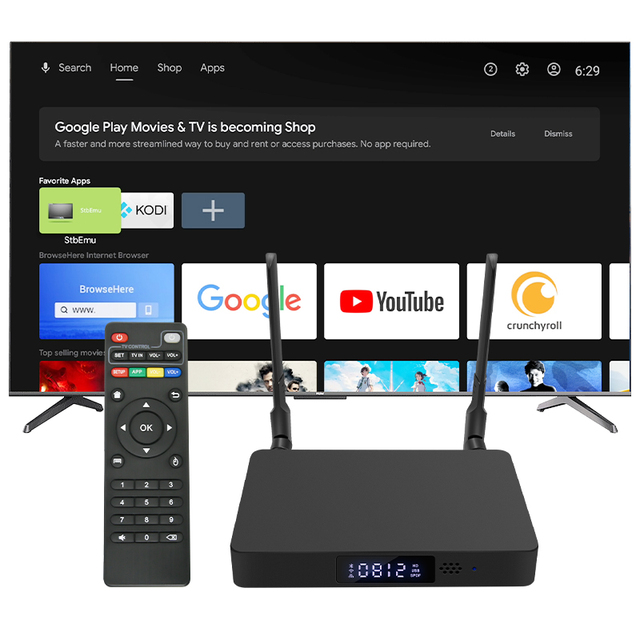 OEM Factory Z88 8K 4GB Android 13 Quad Core Smart TV Set Top Box 64GB RK3588 WiFi 6 BT 5.2 LAN1000M TF128GB Android TV Box