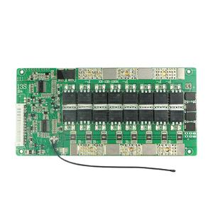 Carte de protection de batterie au lithium ternaire 3,7 V 13S 48V 80A 100A 120A de marque originale avec équilibrage de port et capteur de température NTC - Product Image 1