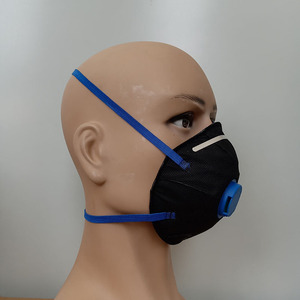 Poncage à particules Sécurité du travail du <span class=keywords><strong>bois</strong></span> Protection industrielle ffp2 <span class=keywords><strong>Masque</strong></span> anti-poussière Sangles de tête Respirateur à particules KN95 PRÊT À EXPÉDIER - Product Image 4